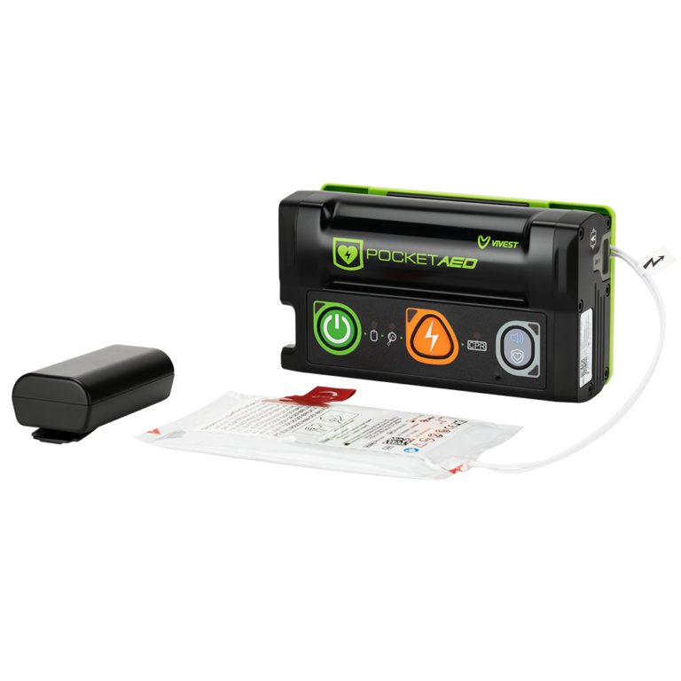 ViVest PowerBeat P1  – kapesní AED s monitorovacím režimem