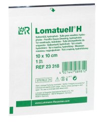 Lomatuell H 10 x 10 cm / 50 ks mastný tyl