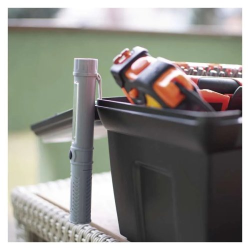 COB LED + LED ruční svítilna