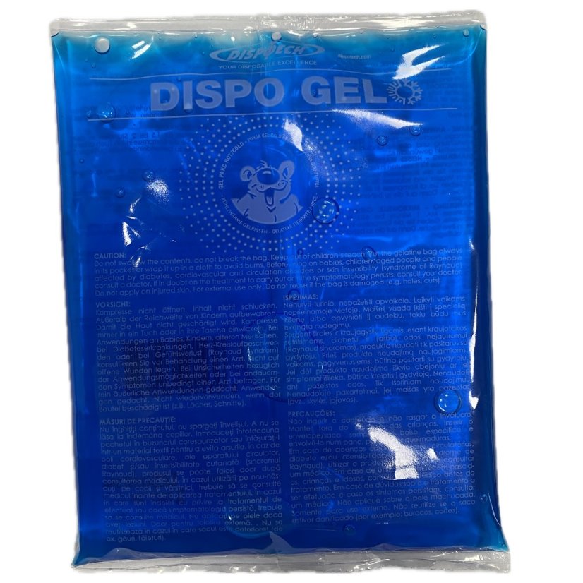 DISPOGEL - chladící/ohřevný polštářek - Rozměry: vel. S (13 cm x 17 cm)