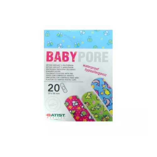 BABYPORE - dětské náplasti 20 ks