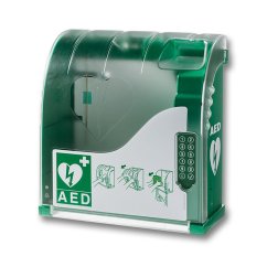 AIVIA 210 OUTDOOR - AED skříňka s alarmem, kódovým zámkem, vyhříváním, trafem