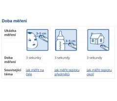 Thermoval baby - bezdotykový teploměr infračervený