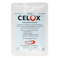 CELOX 15 g - hemostatické granule