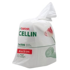 Cellin - tampony z buničiny v roli (vata buničitá dělená)
