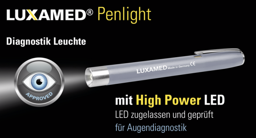 Diagnostická svítilna LUXAMED POWER LED
