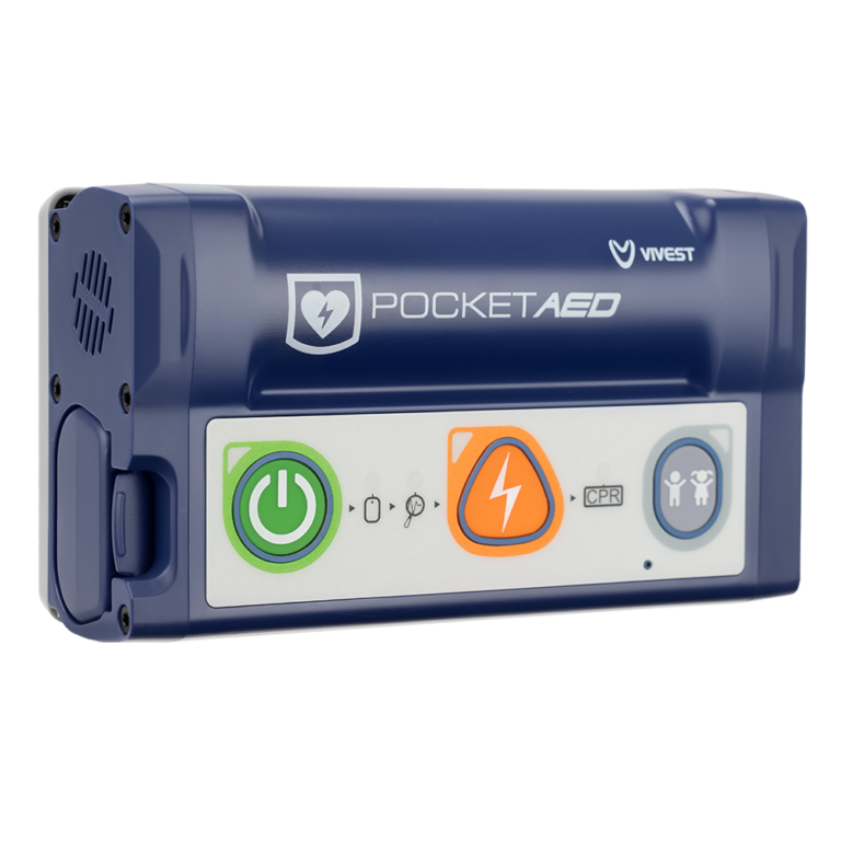 ViVest PowerBeat P3 – kapesní AED s univerzálními elektrodami