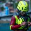 KASK QUANTUM CABRIO GEN2 - Barva: YELLOW FLUO/RED (žlutá fluorescenční/červená)