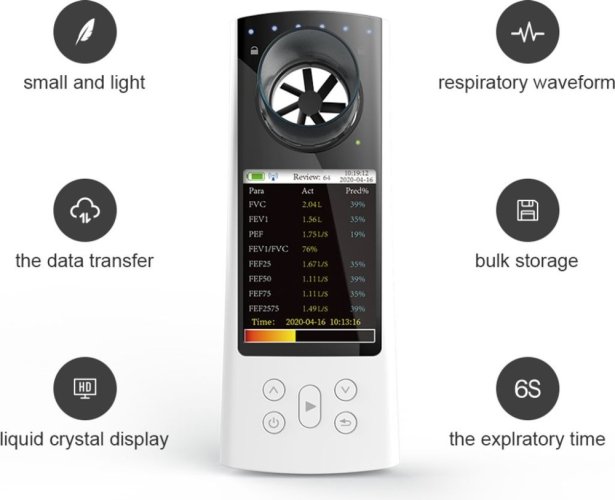 Spirometr CONTEC SP80B