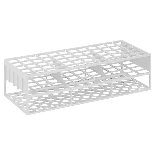 Stojánek na zkumavky - 60 otvorů 17x17 mm