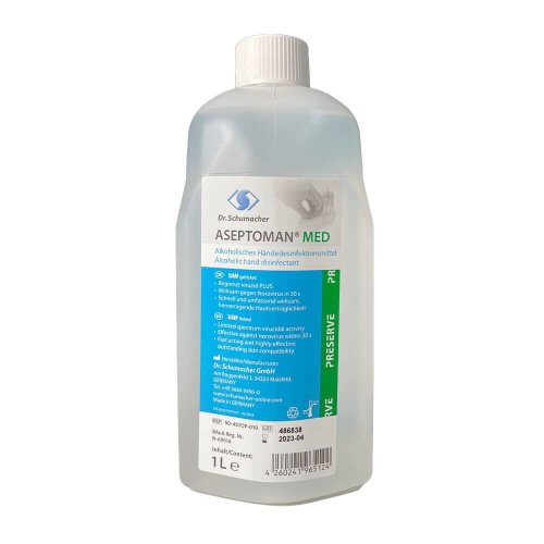 Aseptoman MED 1000 ml - protivirová desinfekce rukou