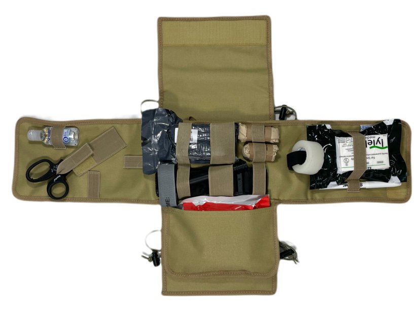 IFAK BEXACAR KIT2 - taktické pouzdro do auta s náplní