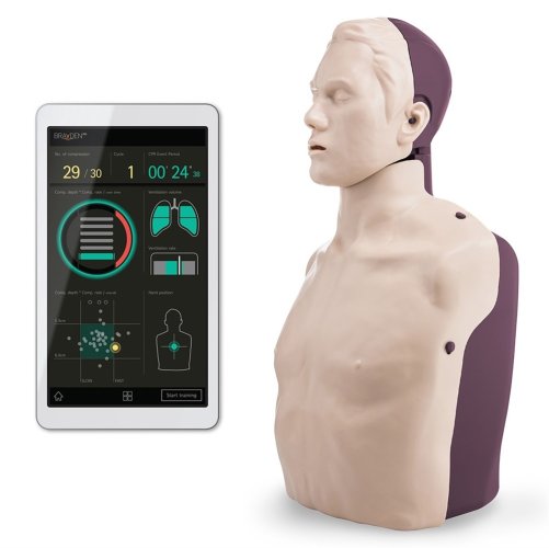 BRAYDEN PRO - figurína s bluetooth aplikací pro rozšířený monitoring KPR