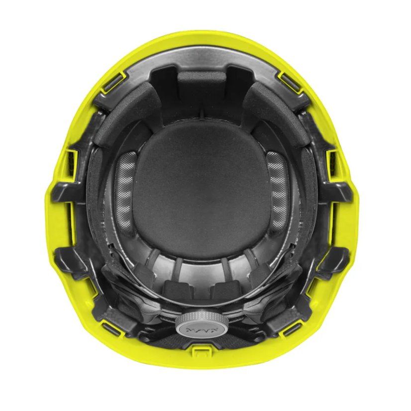 KASK QUANTUM CABRIO GEN2 - Barva: YELLOW FLUO/RED (žlutá fluorescenční/červená)