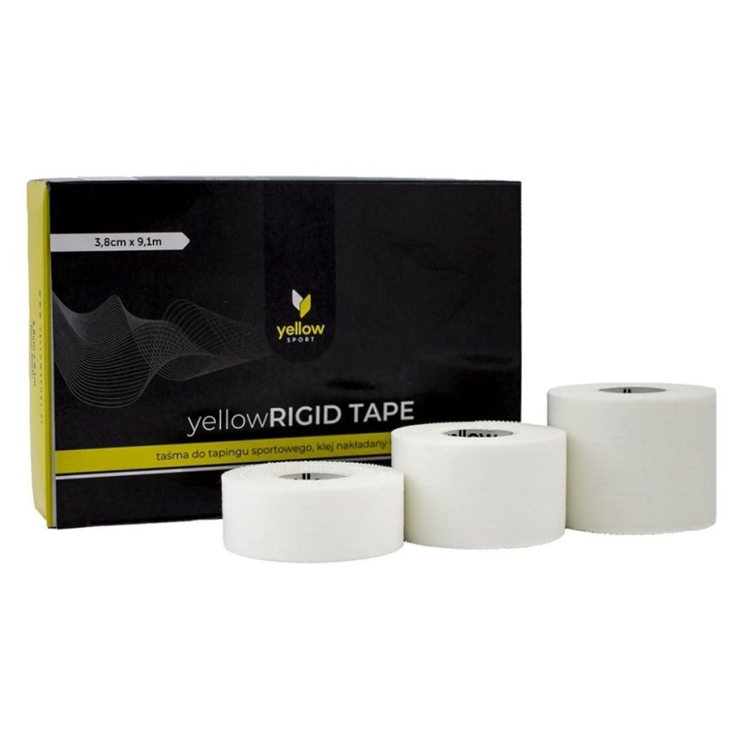 YellowRIGID TAPE neelastická tejpovací páska (BALENI 6 ks)
