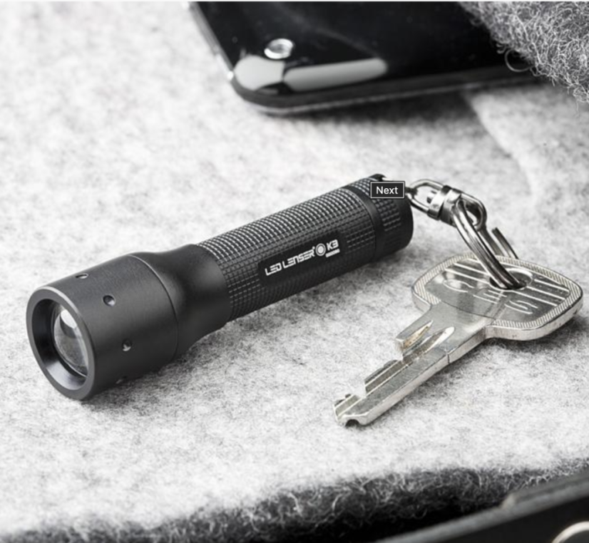 LEDLENSER K3 - miniaturní ruční svítilna