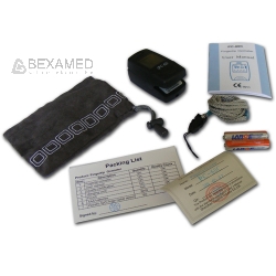 Prstový oxymetr Herzmed PC-60E + dětská sonda zdarma