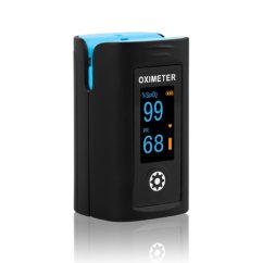 Prstový pulzní oxymetr PC-60F černý