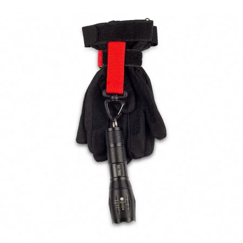 GLOVE'S - opaskový držák na rukavice - Barva: BLACK (černá)