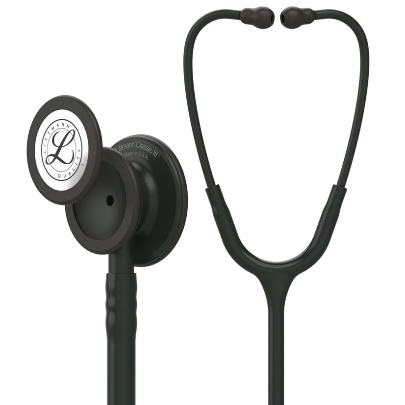 Stetoskop Littmann Classic III - Barva: BLACK & BLACK (černá & černá)