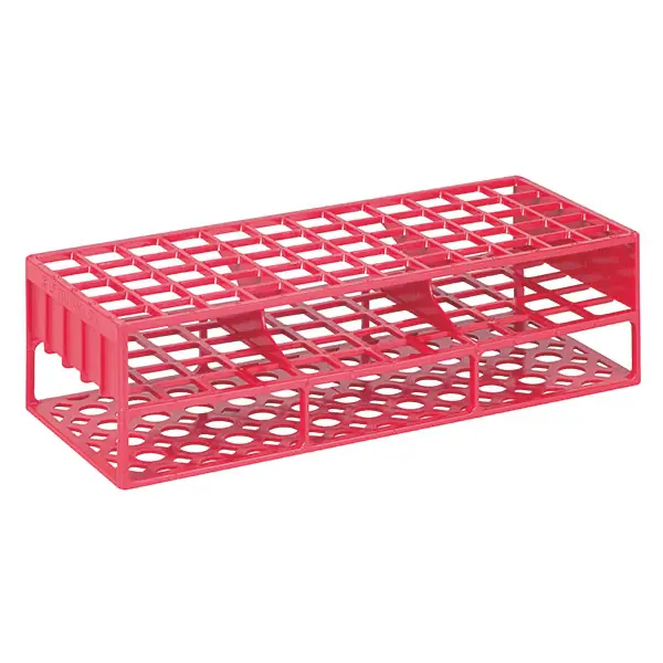 Stojánek na zkumavky - 40 otvorů 21x21 mm