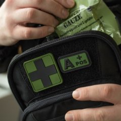 Nášivka Velcro 3D krevní skupiny