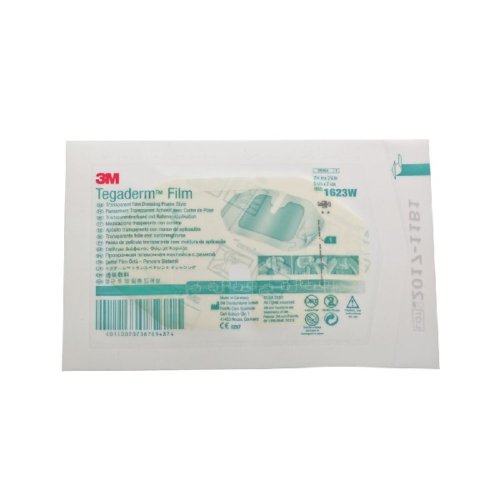 3M Tegaderm I.V. transparentní filmové krytí 6x7 cm s výřezem 1623W