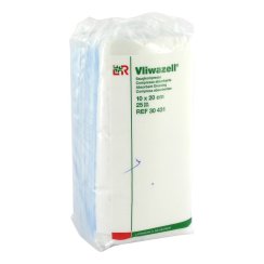 VLIWAZELL– nesterilní komprese 10x20 cm 25 ks