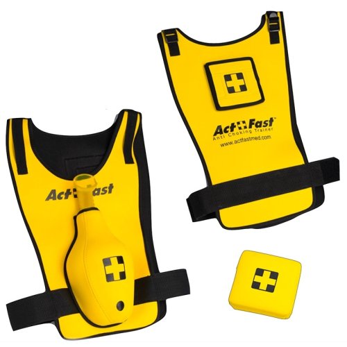 ACT FAST - vesta pro nácvik Heimlichova manévru - Typ produktu: Dětská (žlutá)