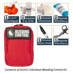 8- Pack Bleeding Control Kit - sada na ošetření krvácení