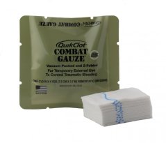 QuikClot Combat Gauze Z-Folded (7,5cm x 3,7m)
