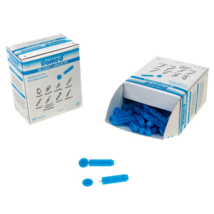 Lancety pro glukometry 100 ks