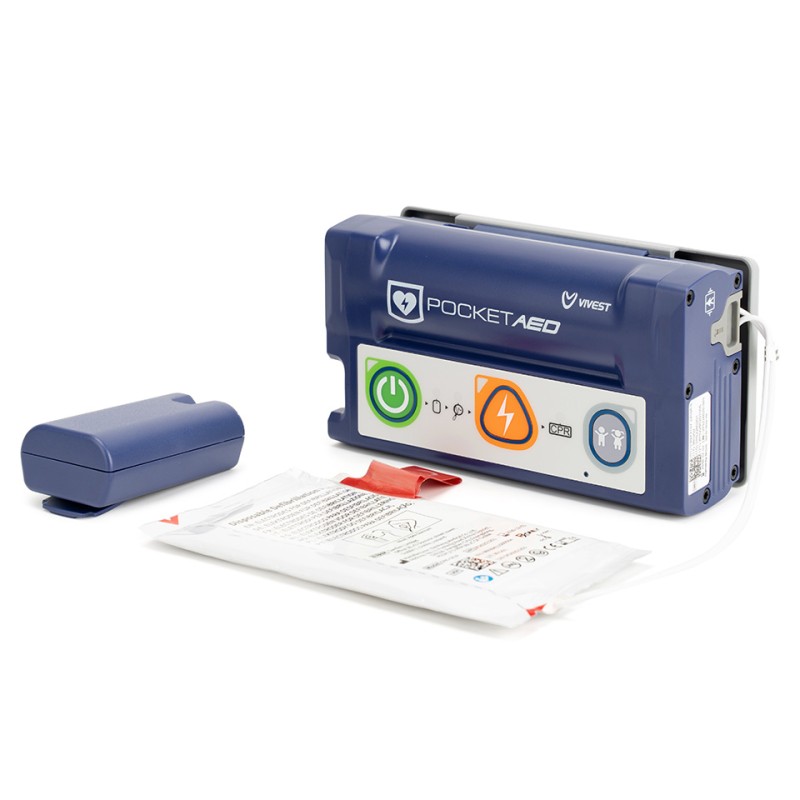 ViVest PowerBeat P3 – kapesní AED s univerzálními elektrodami