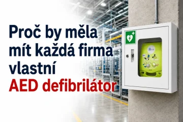 Proč by měla mít každá firma vlastní AED defibrilátor