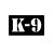 Nášivka 3D K9
