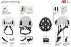 Přilba KASK ZENITH PL HI-VIZ bílá