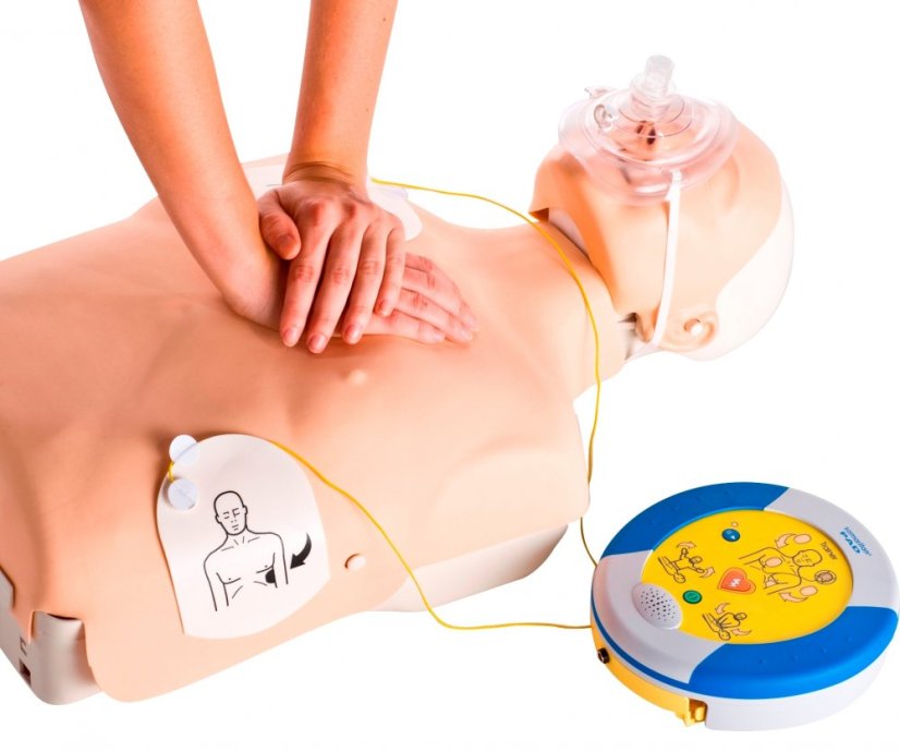 PRACTI-MAN ADVANCE - resuscitační figurína  2v1 (dospělý a dítě)