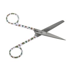 Nůžky rovné hrotnato-tupé 14 cm - housenky