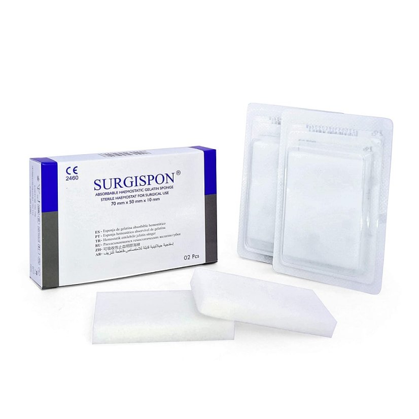 SURGISPON Standard - želatinová houbička