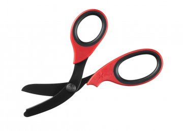 Záchranářské nůžky a nože - Barva - BLACK & RED (černá & červená)