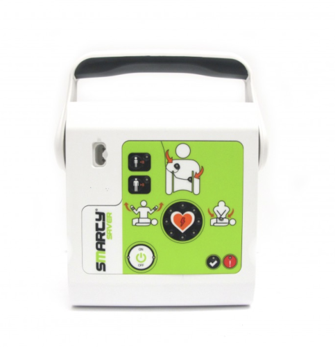 AED Smarty Saver - defibrilátor s univerzálními elektrodami - Typ produktu: poloautomatický