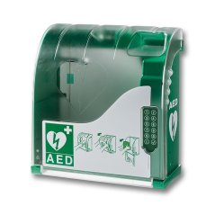 AIVIA 210 OUTDOOR - AED skříňka s alarmem, kódoAED skříňka s alarmem, kódovým zámkem, vyhříváním, trafem a vyhříváním AIVIA 210 OUTDOOR