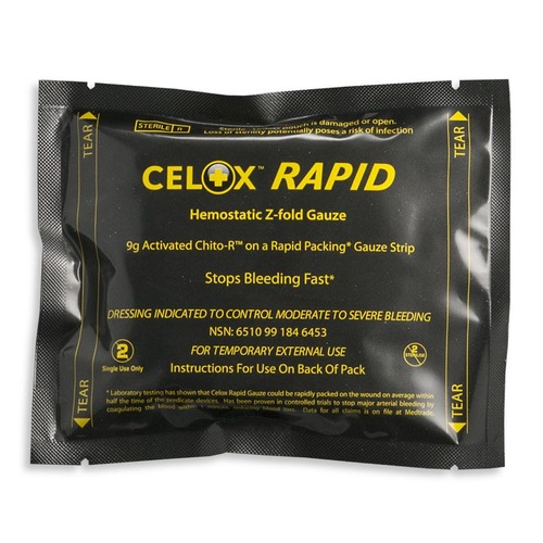 CELOX RAPID -  hemostatická gáza 1,5 m