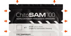ChitoSAM  100 hemostatické krytí 10x10