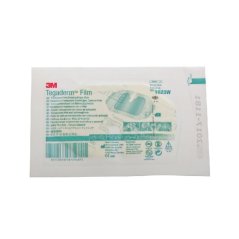 3M Tegaderm I.V. transparentní filmové krytí 6x7 cm s výřezem 1623W