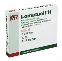 Lomatuell H 5 x 5 cm / 1 ks mastný tyl