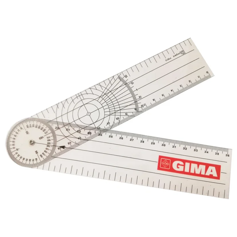 GIMA ortopedický goniometr 20,5 x 4,5 cm