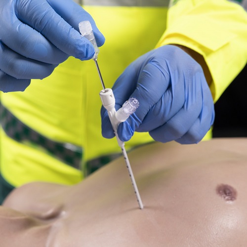 Dekompresní jehla Russell Pneumofix 12G