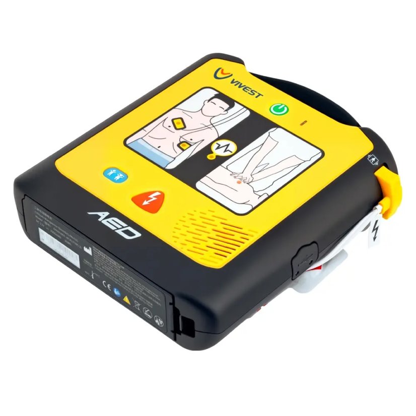 Vivest A1 - AED defibrilátor s dětským módem a univerzálními elektrodami