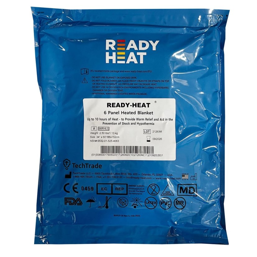 Ready-Heat 6-Panel Blanket